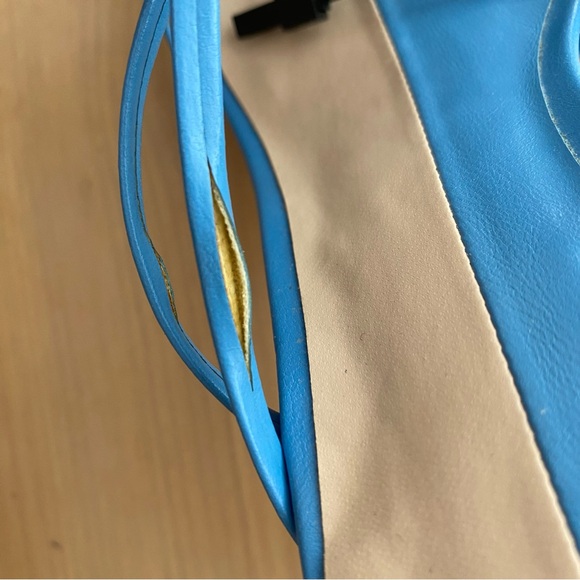 Zara Blue Strappy Sandals - Picture 10 of 11